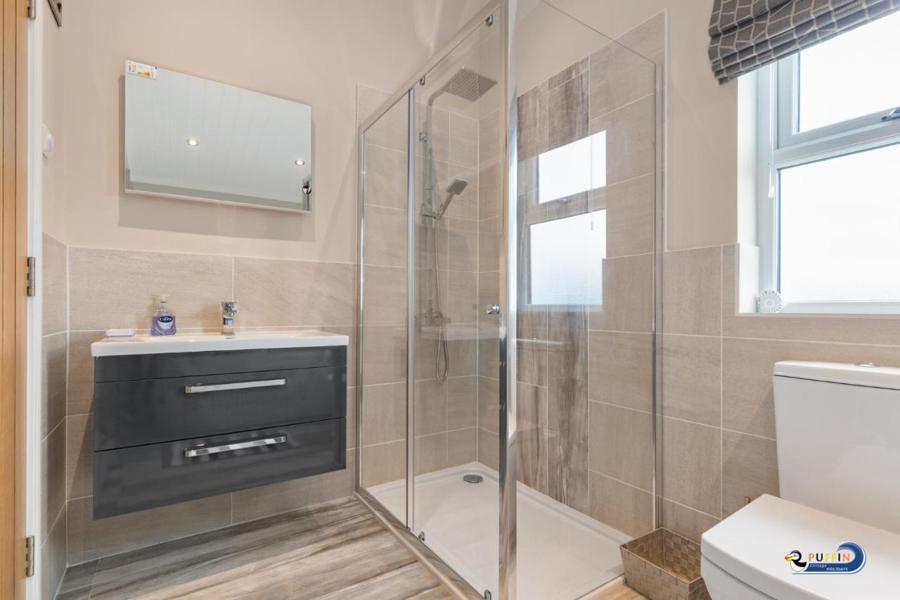 Valley View Lodge - Luxury Lodge, Hot Tub, Close To Beach Penally Exterior foto